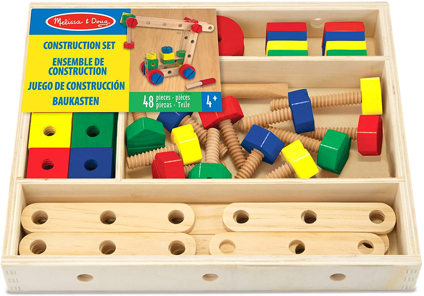 MELISSA & DOUG CONSTRUCTION SET IN A BOX