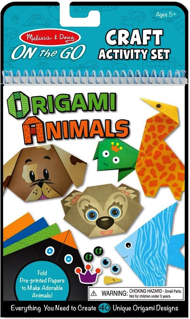 MELISSA & DOUG ORIGAMI ANIMALS, ON THE GO