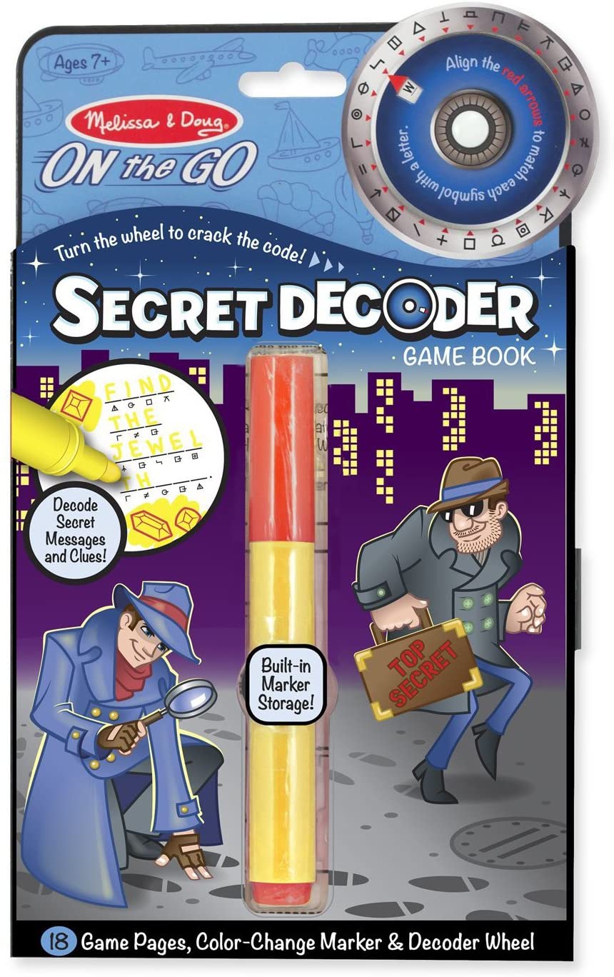 MELISSA & DOUG SECRET DECODER GAME BOOK