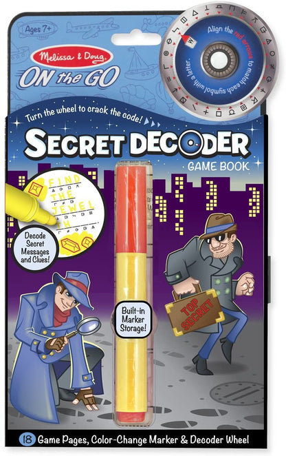 MELISSA & DOUG SECRET DECODER GAME BOOK