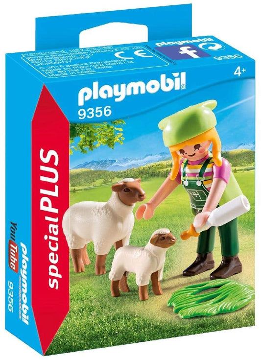 PLAYMOBIL 9356 FARMER WITH SHEEP