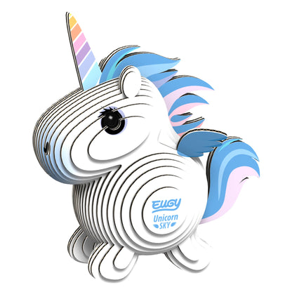 EUGY 3D Model Unicorn Sky Craft Kit