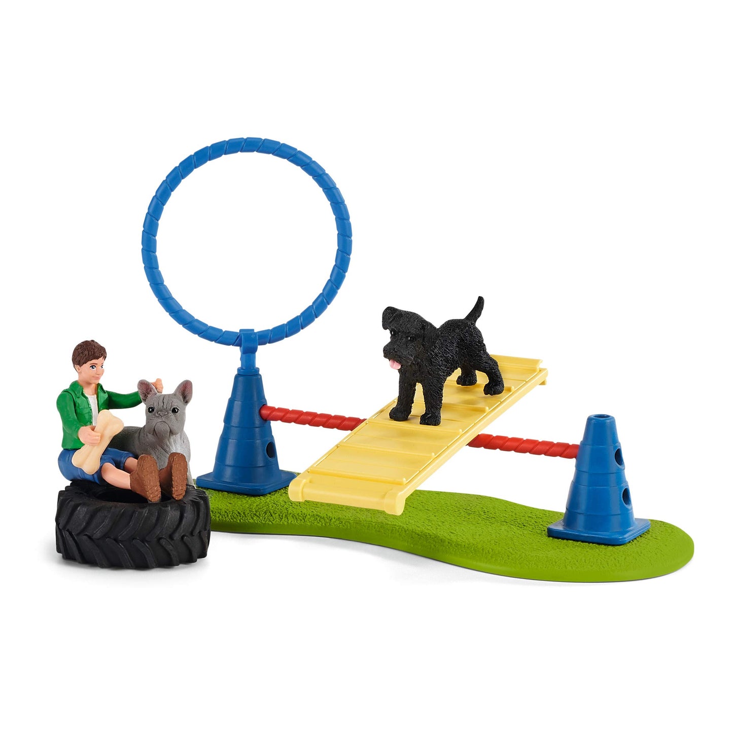 Schleich 42536 Farm World Puppy Agility Training