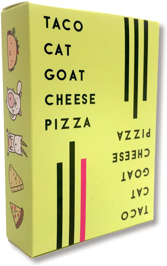 TACO CAT GOAT CHEESE PIZZA CARD GAME