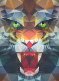 Ravensburger Polygon Lion 500 Piece Jigsaw Puzzle