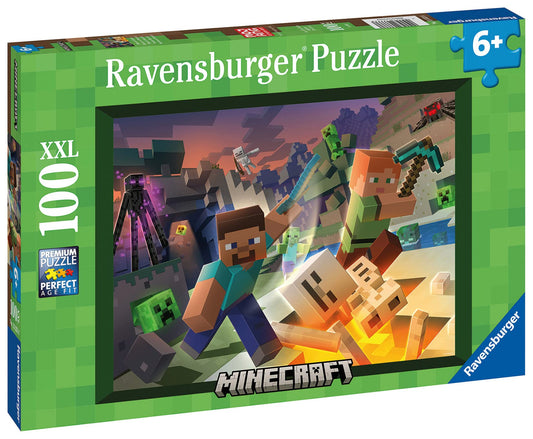 Ravensburger Monster Minecraft 100 XXL Piece Jigsaw Puzzle