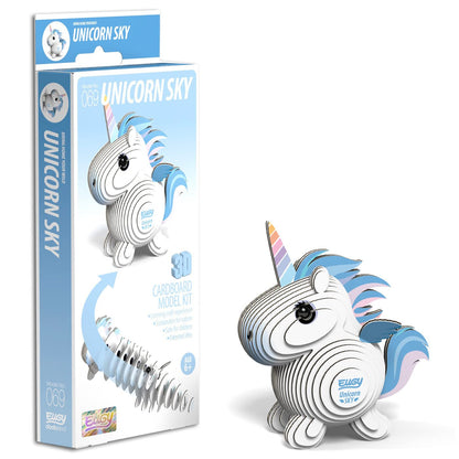 EUGY 3D Model Unicorn Sky Craft Kit