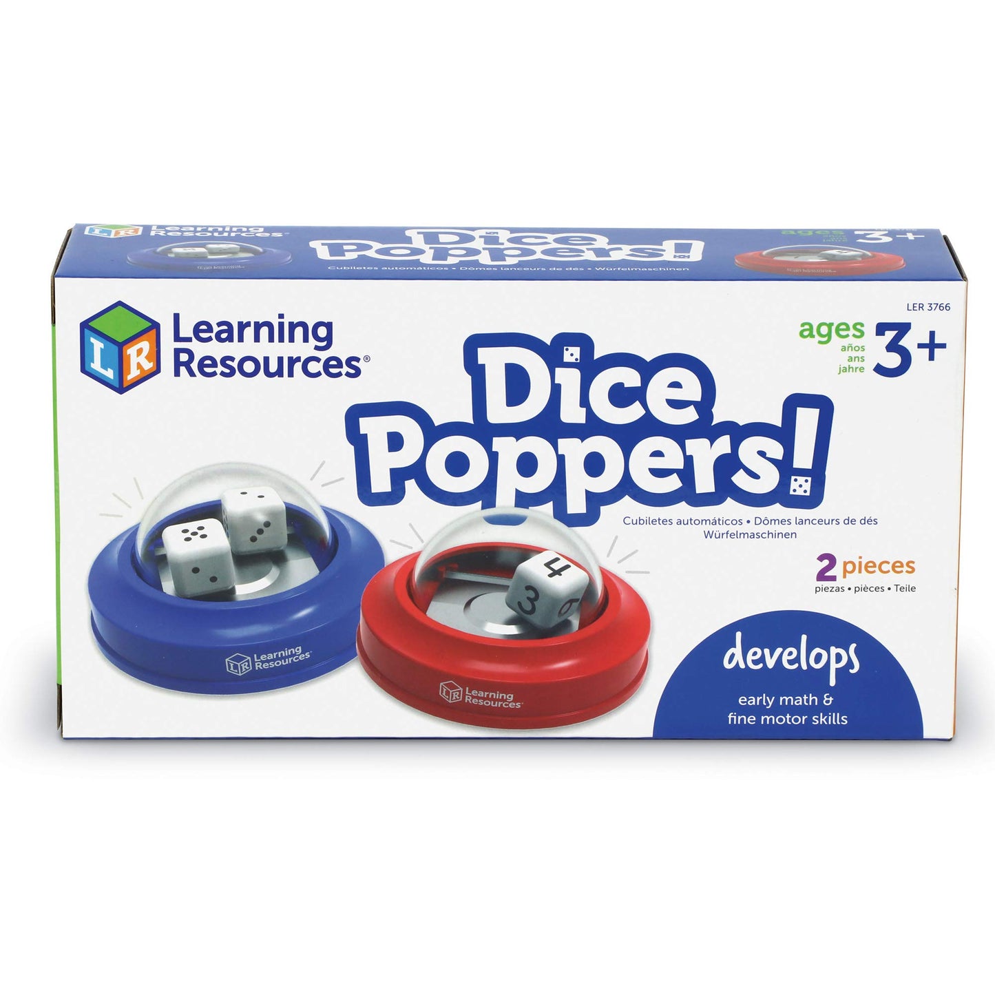 Learning Resources Dice Poppers Set of 2