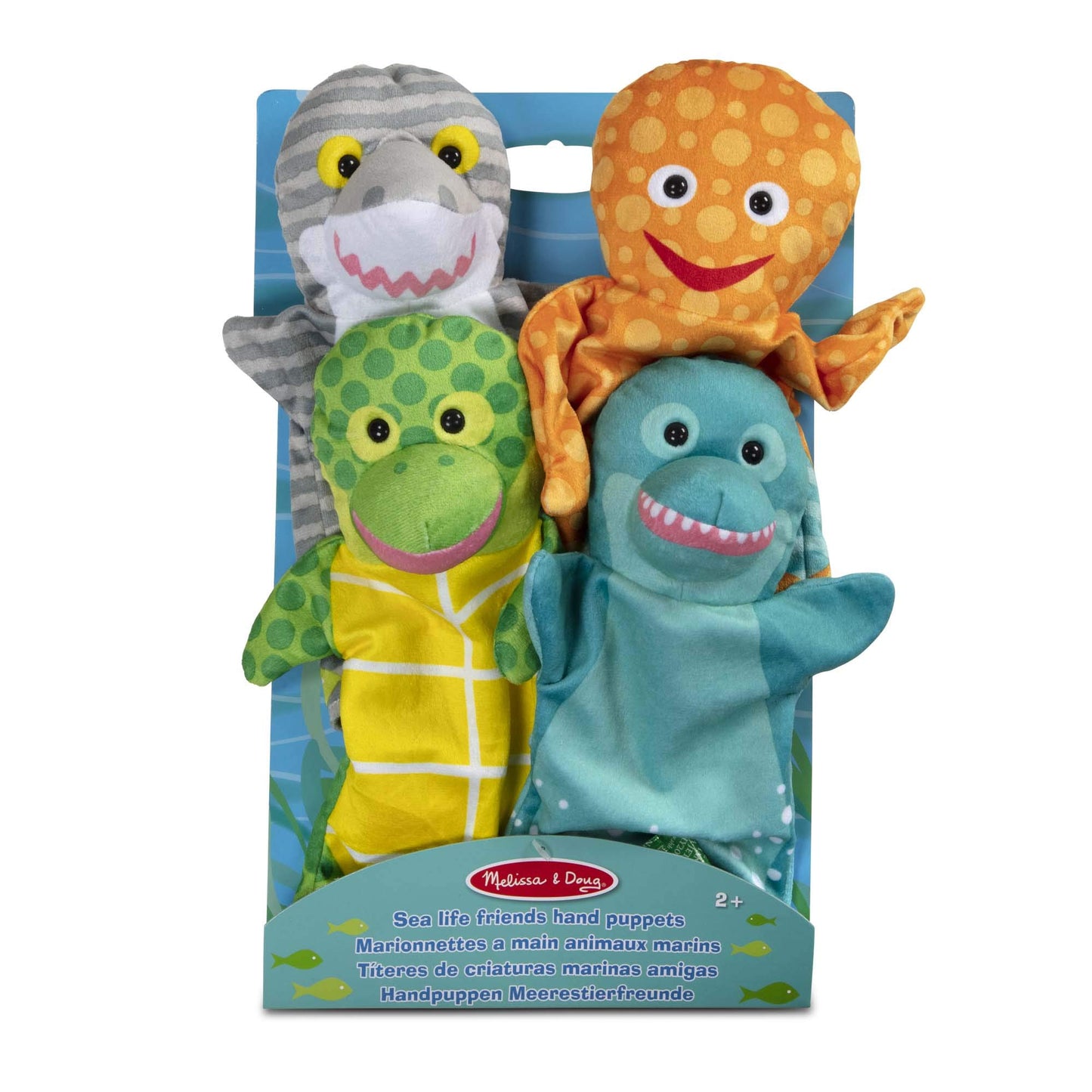 MELISSA & DOUG SEA LIFE HAND PUPPETS