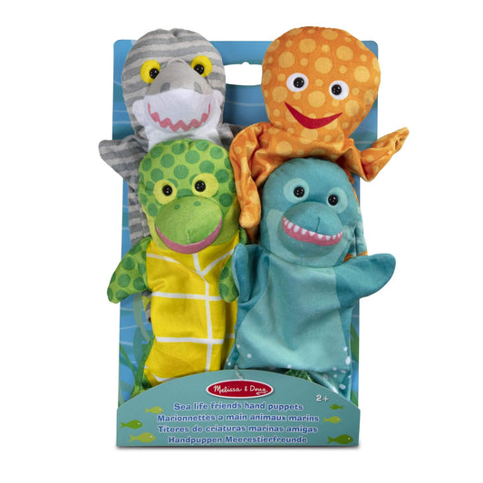 MELISSA & DOUG SEA LIFE HAND PUPPETS