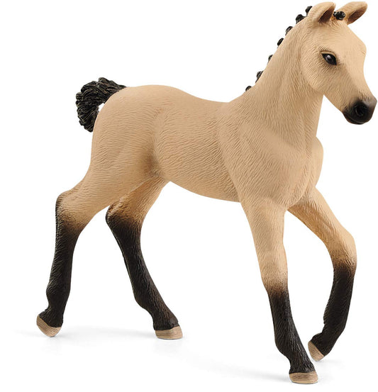 SCHLEICH HANNOVERIAN FOAL, RED DUN