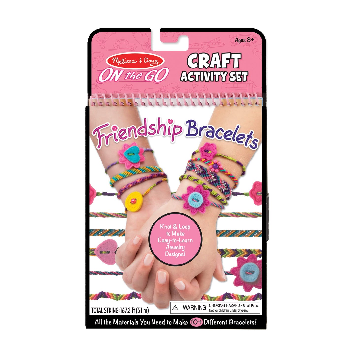 Friendship Bracelets On-the-Go Crafts