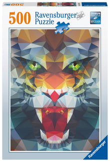 Ravensburger Polygon Lion 500 Piece Jigsaw Puzzle