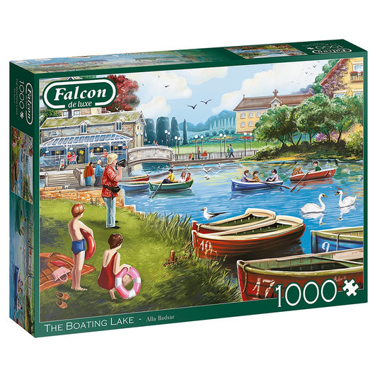 The Boating Lake 1000 Piece Jigsaw Puzzle