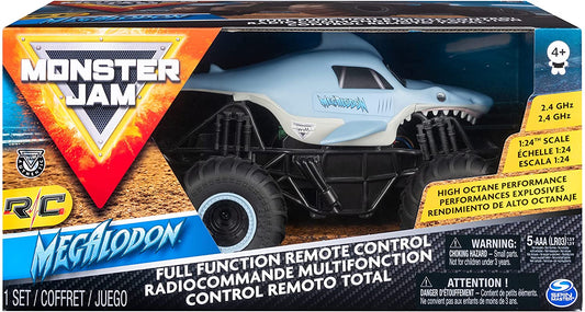 MONSTER JAM MEGALODON REMOTE CONTROL TRUCK 1:24 SCALE