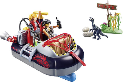 PLAYMOBIL 9435 ACTION DINO HOVERCRAFT