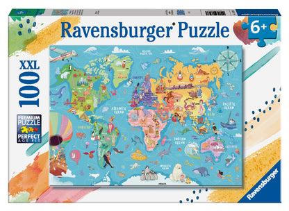 Ravensburger Map of The World Piece XXL Jigsaw Puzzle
