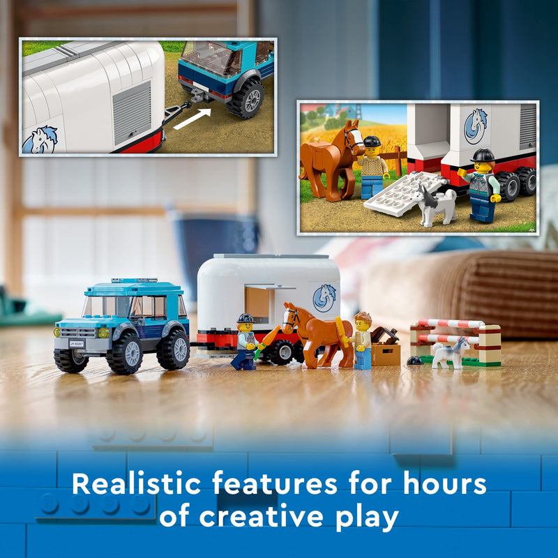 Lego horse trailer online set