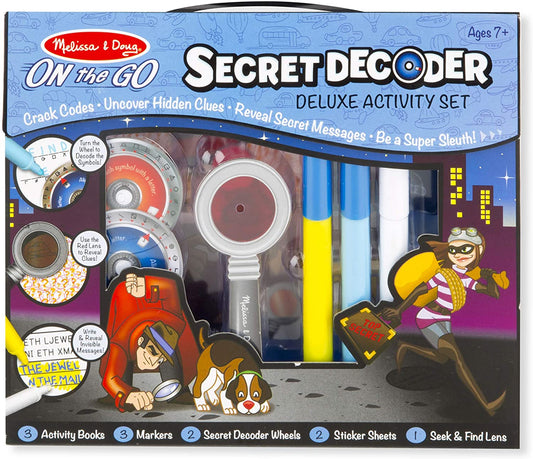 MELISSA & DOUG SECRET DECODER DELUXE ACTIVITY