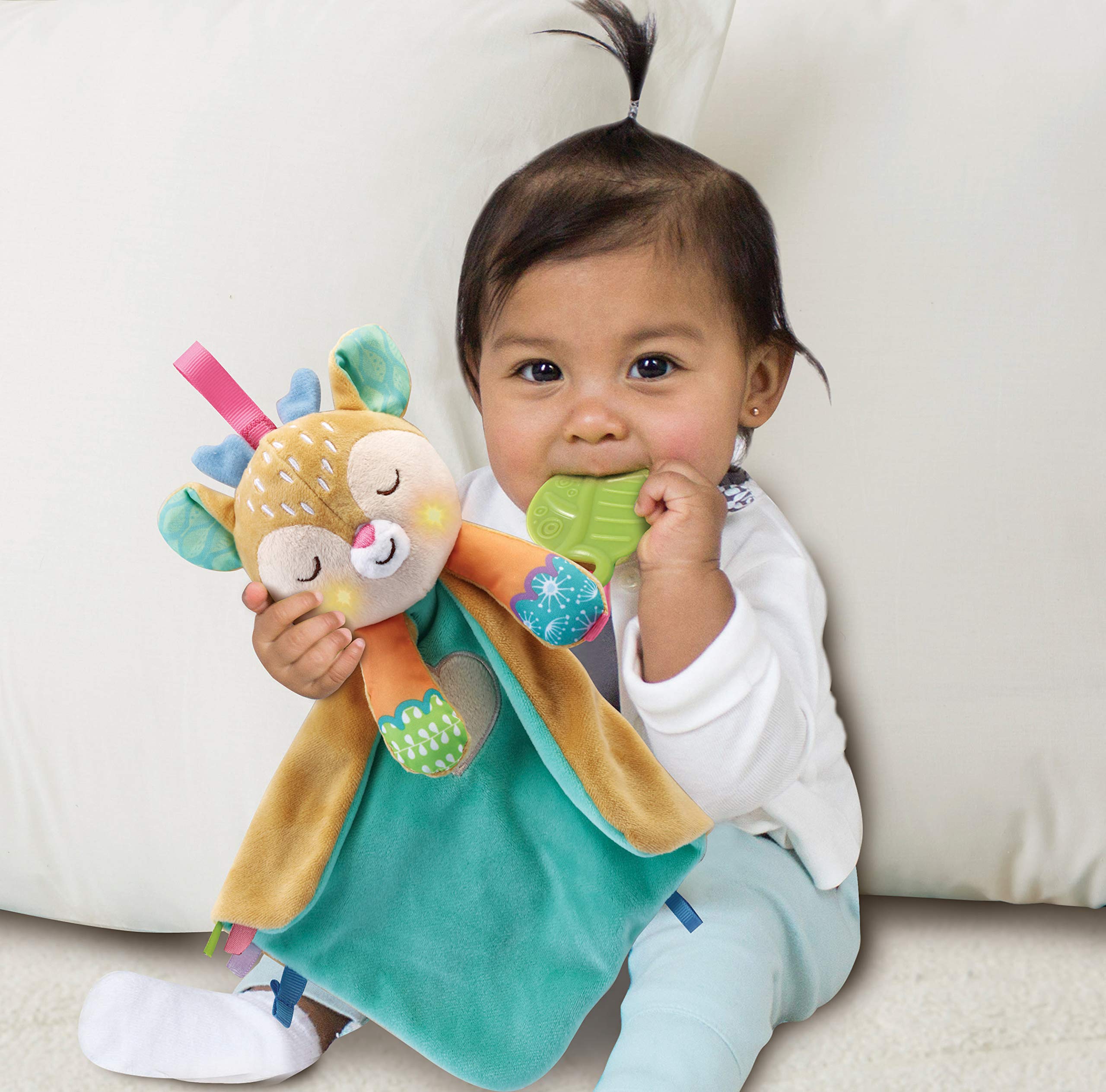 VTECH MY FRIEND FAWN COMFORT BLANKET AND TEETHER