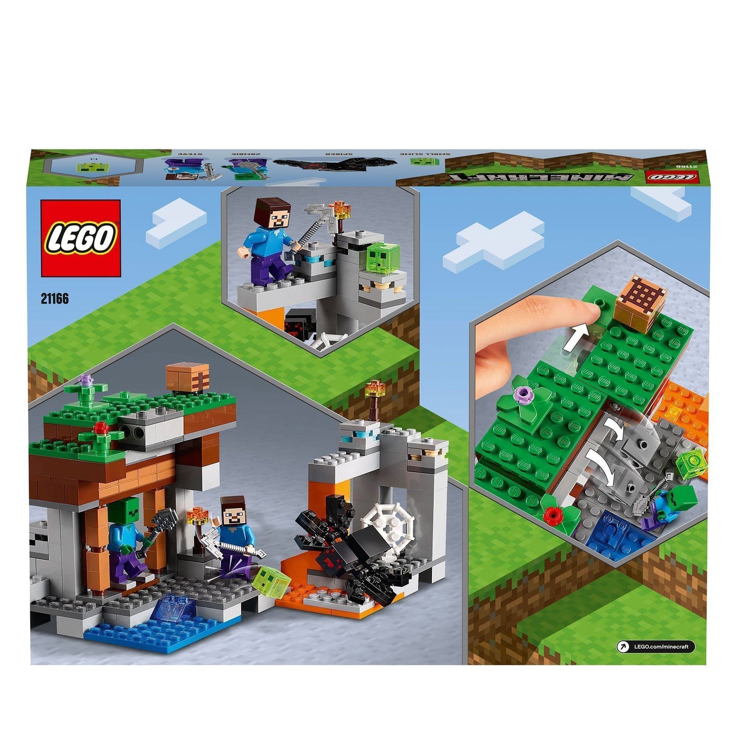 LEGO 21166 MINECRAFT THE ABANDONED MINE BUILDING