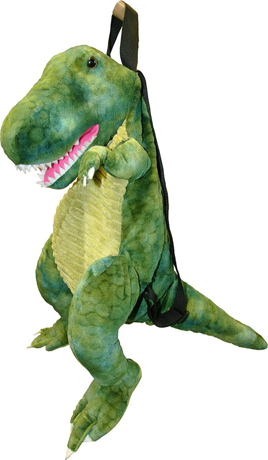 BACK PACK T REX DINOSAUR GREEN