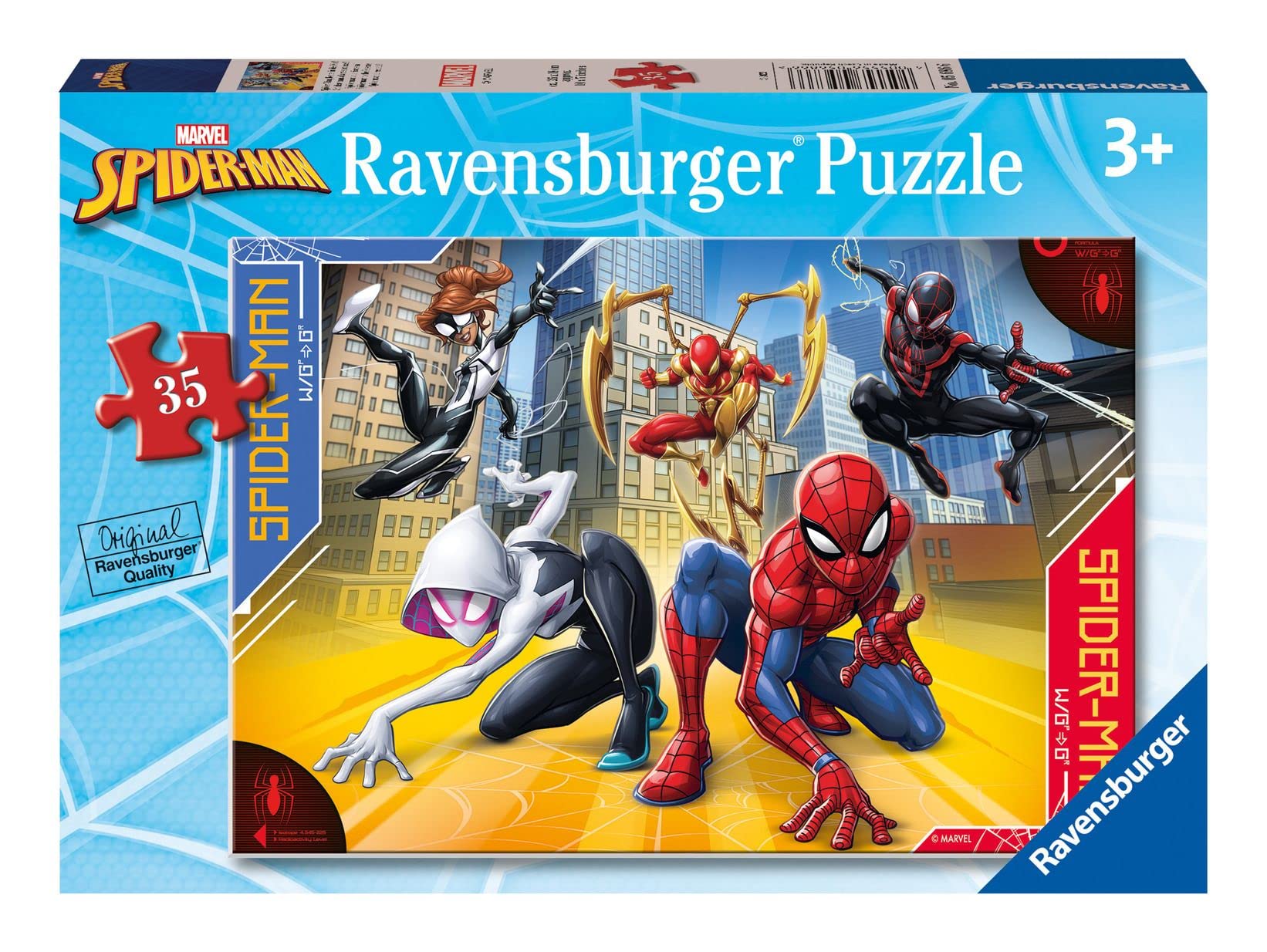 Ravensburger Spiderman 35 Piece Jigsaw Puzzle
