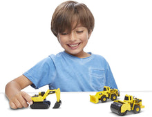 METAL 3 PACK - CONCRETE MIXER & DUMP TRUCK & GRADER