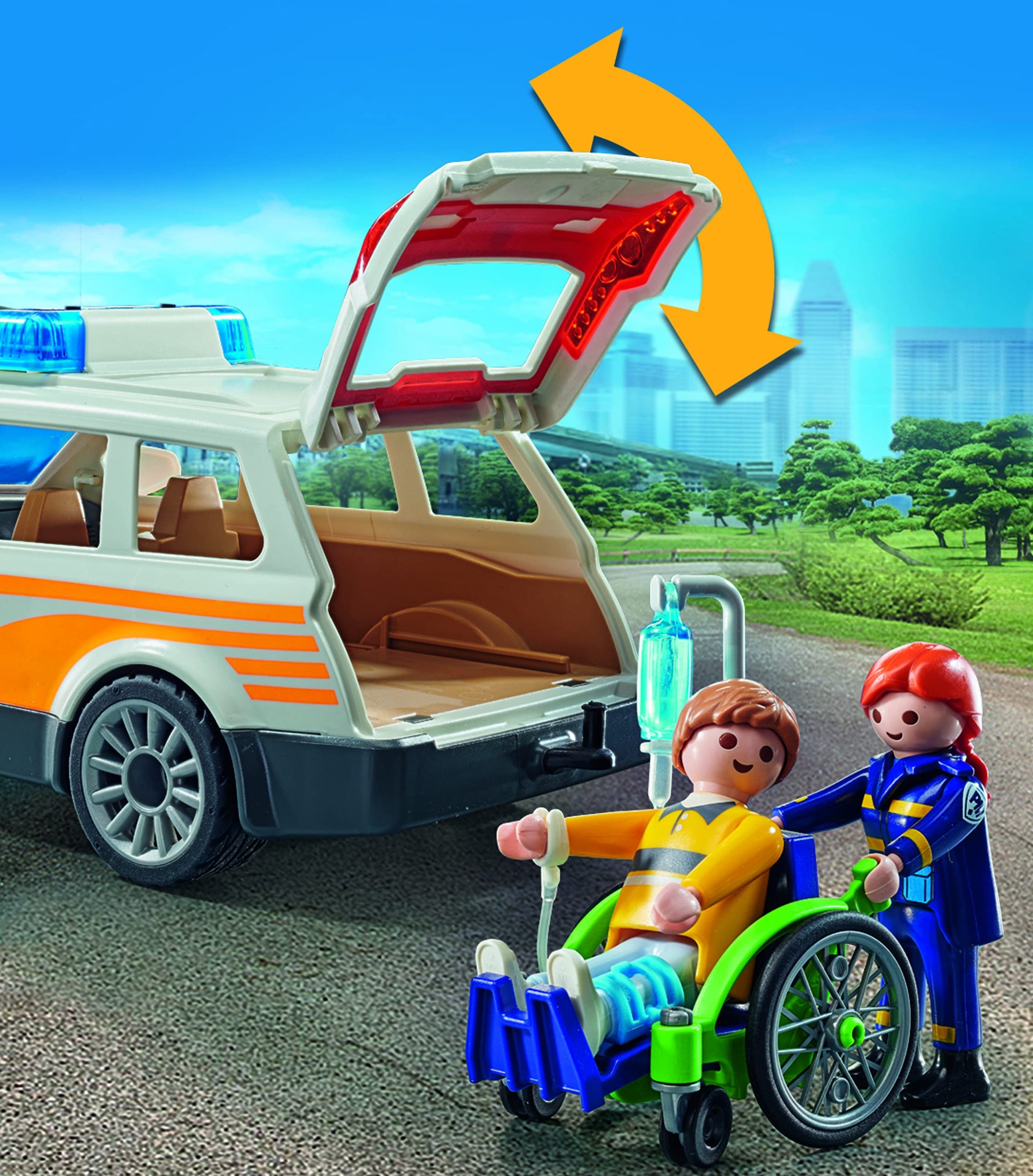 Playmobil Doctor with Equipment transparent PNG - StickPNG