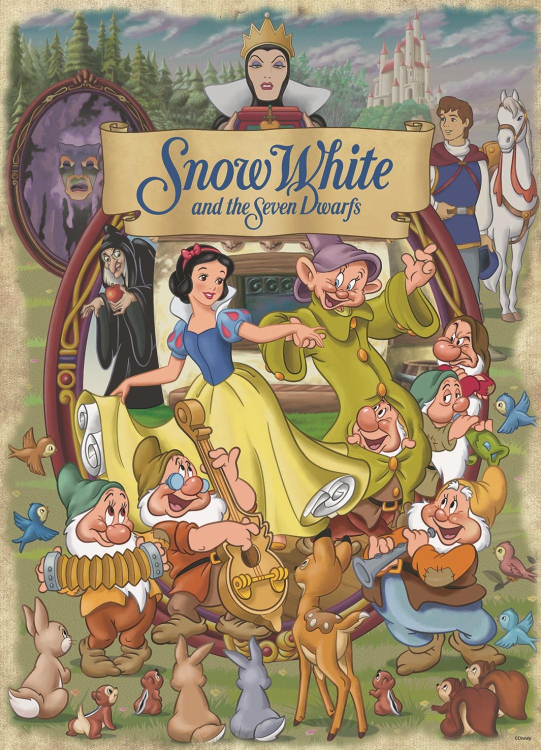 Snow White 1000 Piece Jigsaw Puzzle