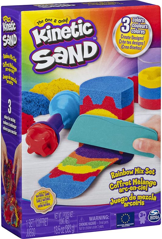 KINETIC SAND RAINBOW MIX SET