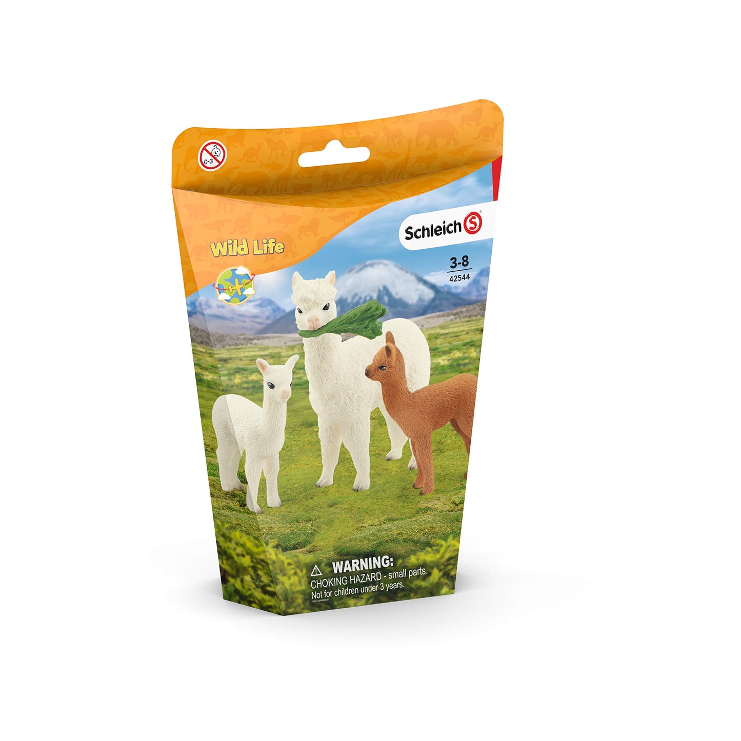 SCHLEICH WILD LIFE ALPACA SET