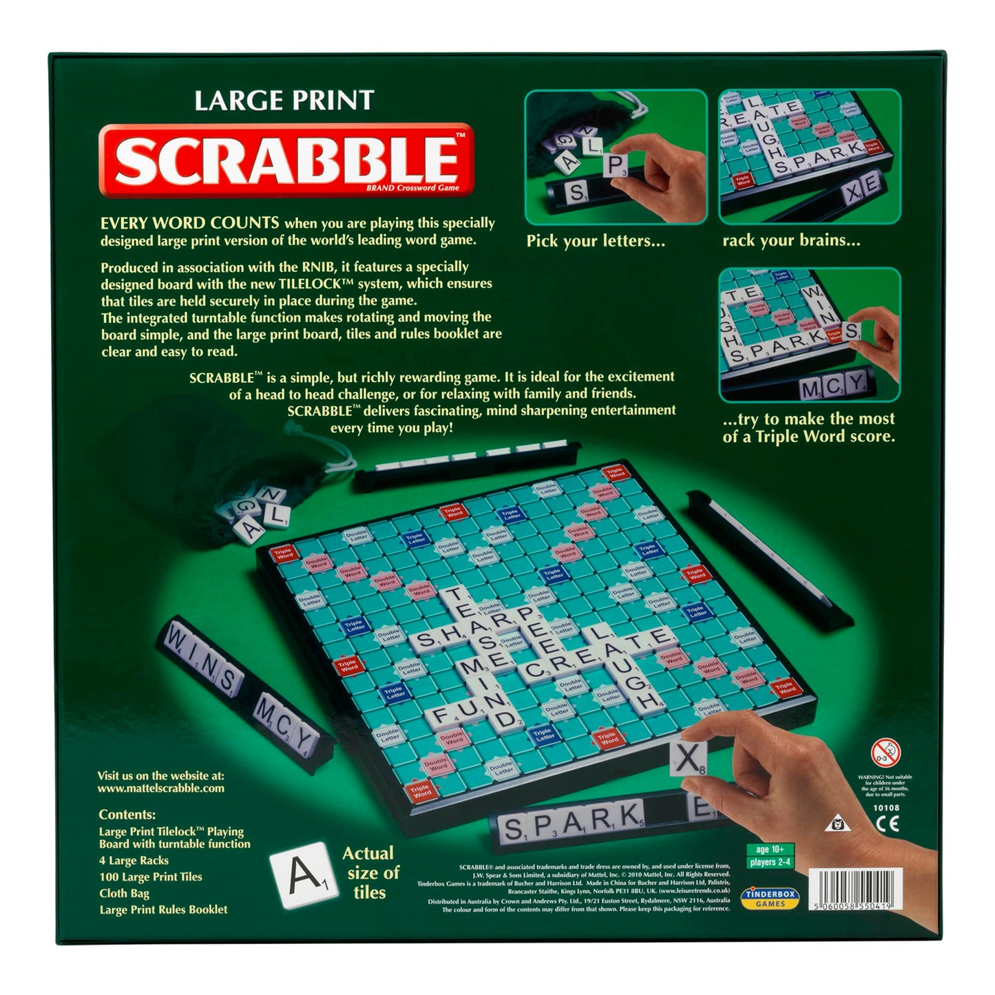 Large Print Scrabble