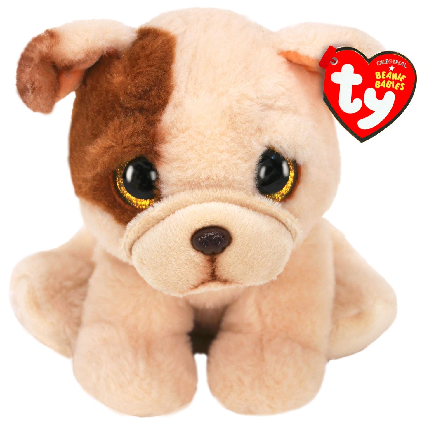 TY HOUGHIE PUG BEANIE BOO REGULAR 15CM