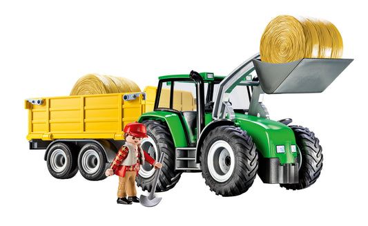 Playmobil 9317 Country Farm Tractor & Trailer