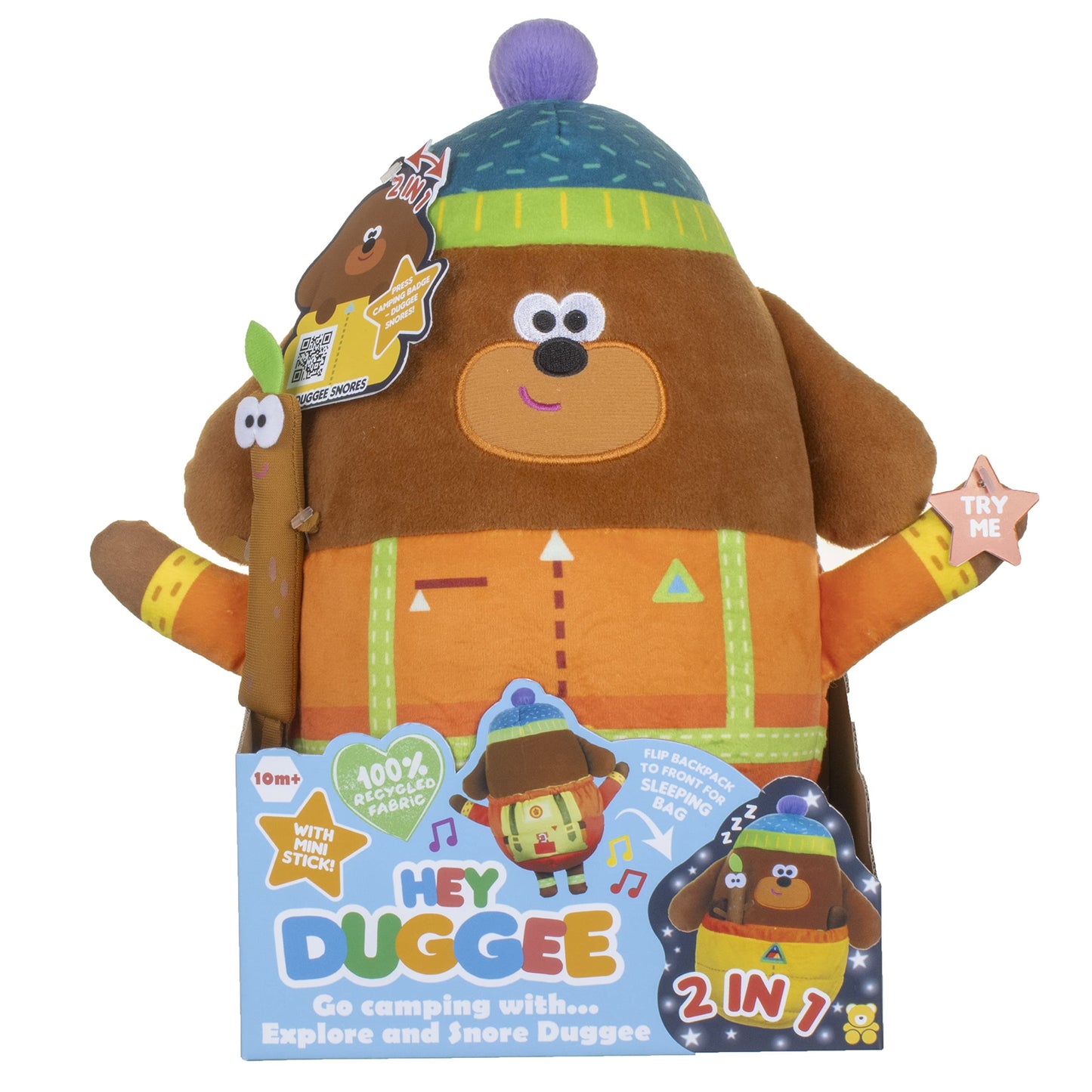 HEY DUGGEE EXPLORE & SNORE 2 in 1