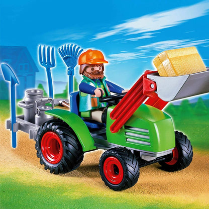 PLAYMOBIL 4143 FARMERS TRACTOR