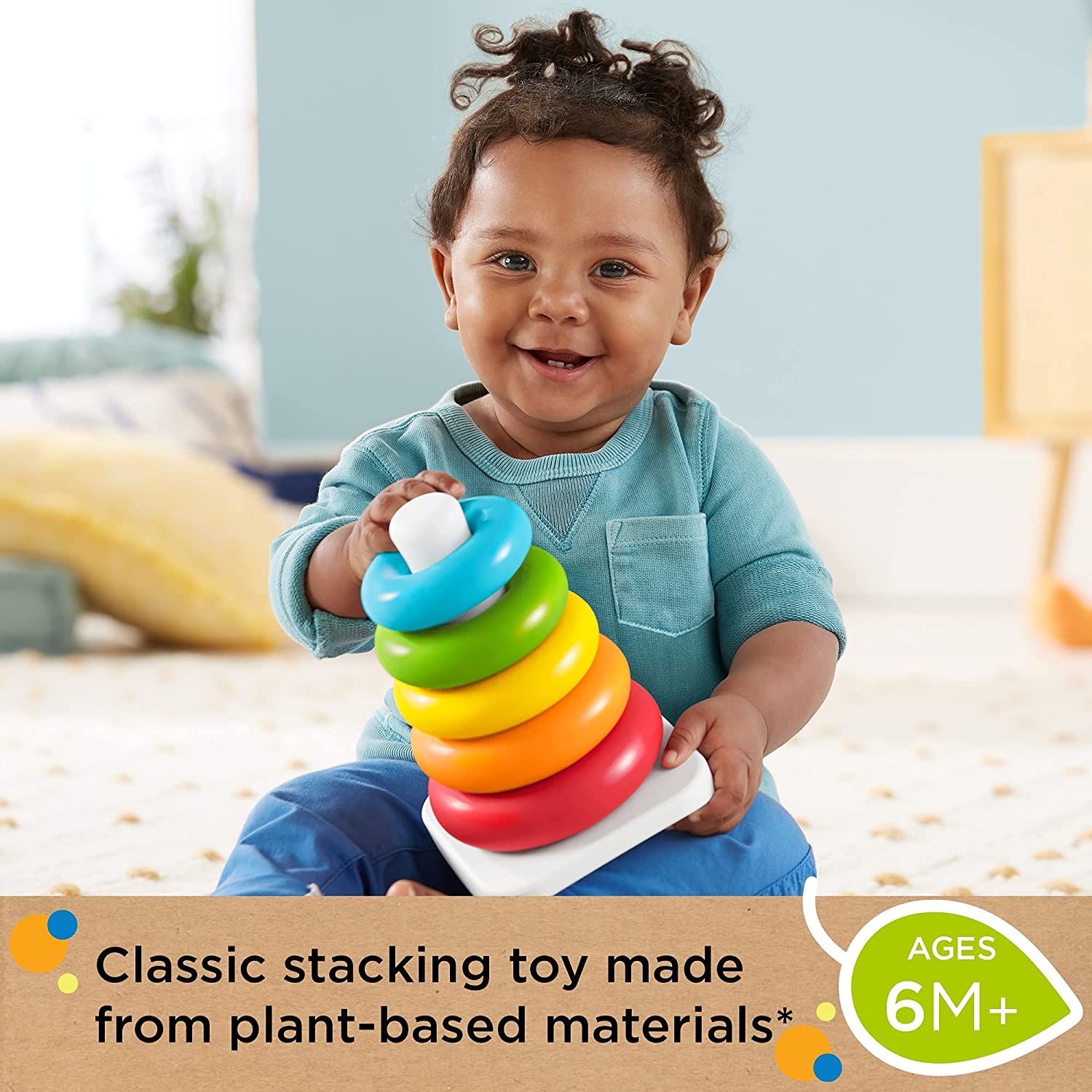 FISHER PRICE ECO ROCK A STACK