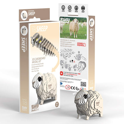 EUGY 3D Model Sheep Craft Kit