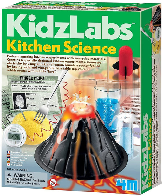 KITCHEN SCIENCE DIY CHEMISTRY EXPERIMENT LAB