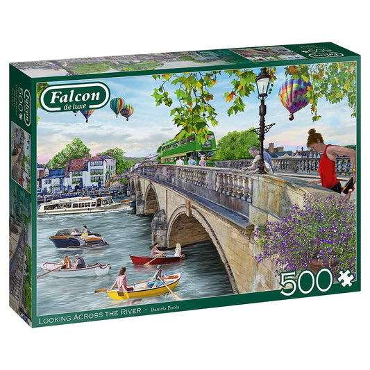 Looking Across The River 500 Piece Jigsaw Puzzle