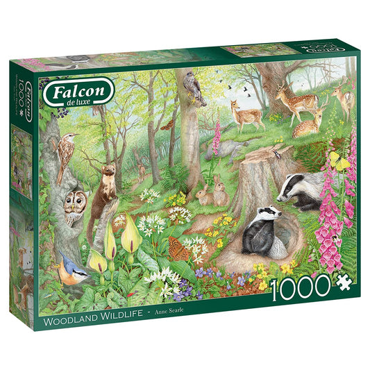 Woodland Wildlife 1000 Piece Jigsaw Puzzle