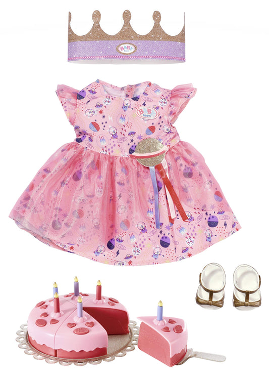 Baby Born Deluxe Happy BirthdAy Outfit Set