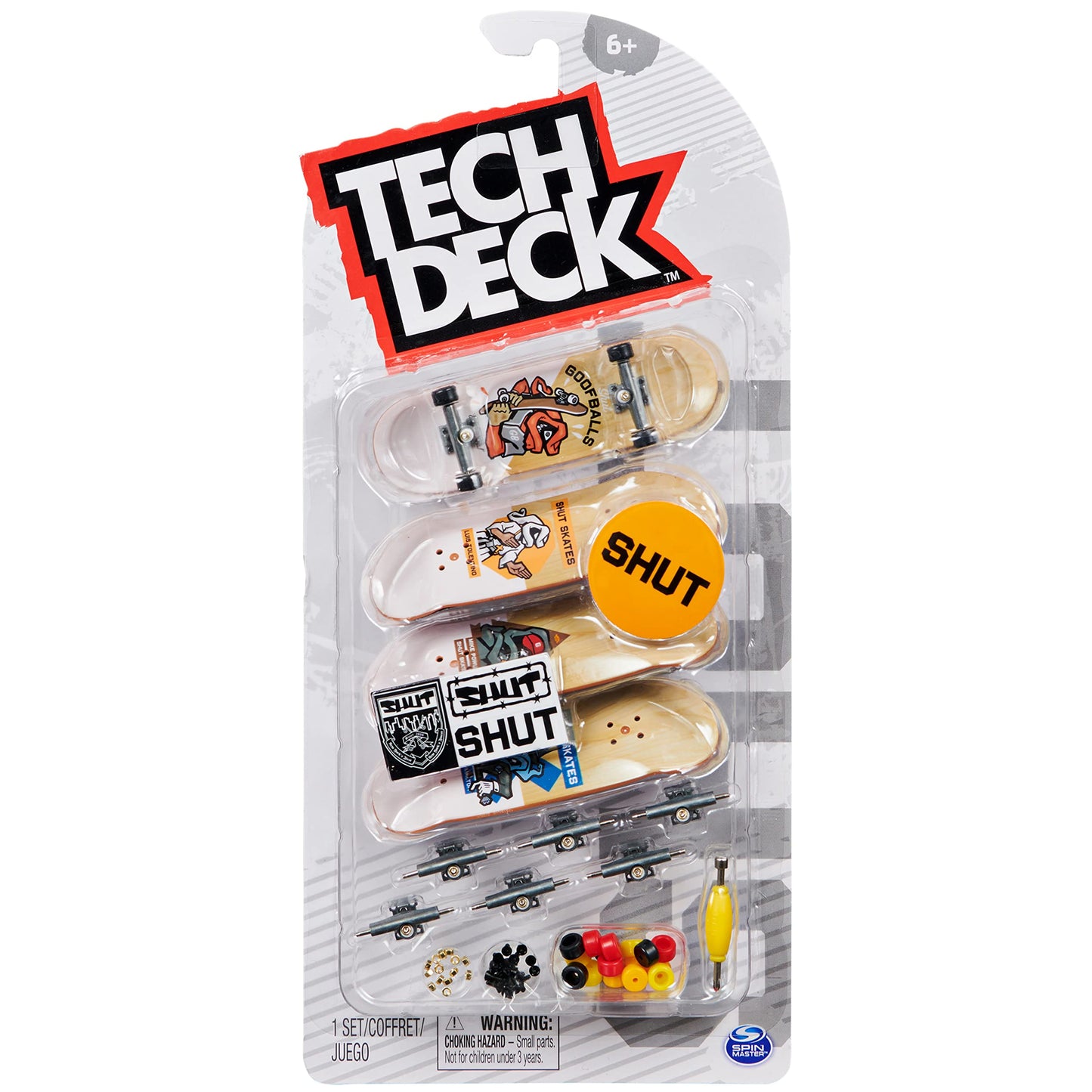 TECH DECK 4PK (ASSORTED STYLES)