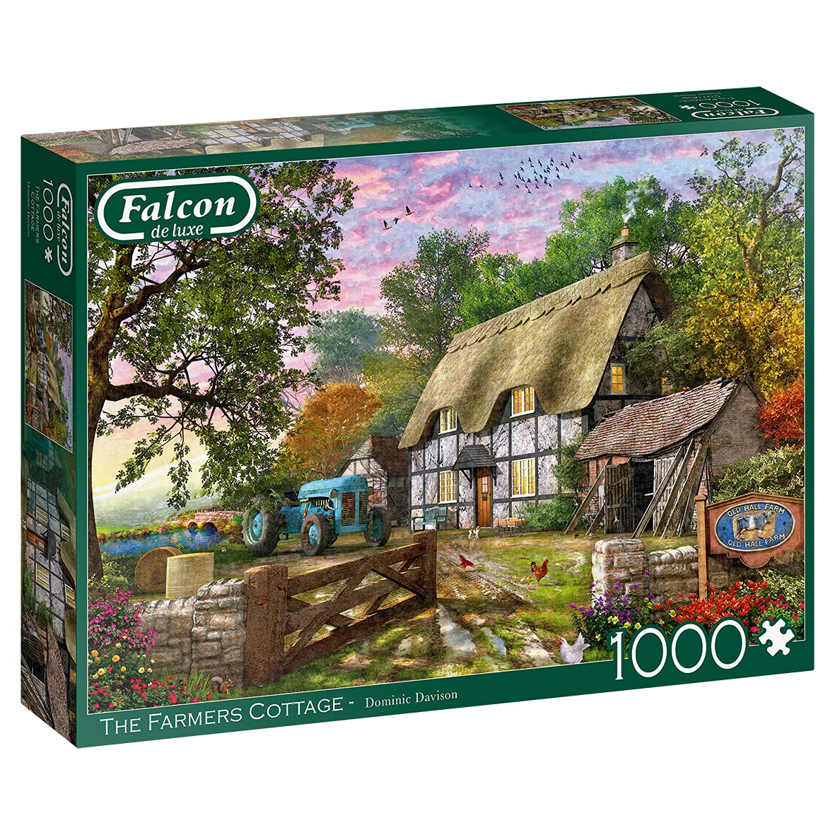 The Farmers Cottage 1000 Piece Jigsaw Puzzle