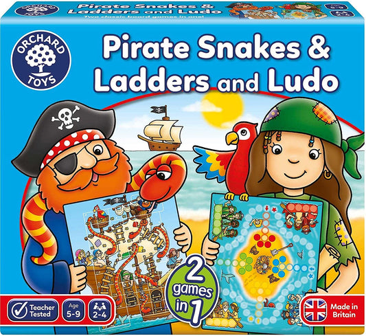 ORCHARD SNAKES & LADDERS PIRATE GAME