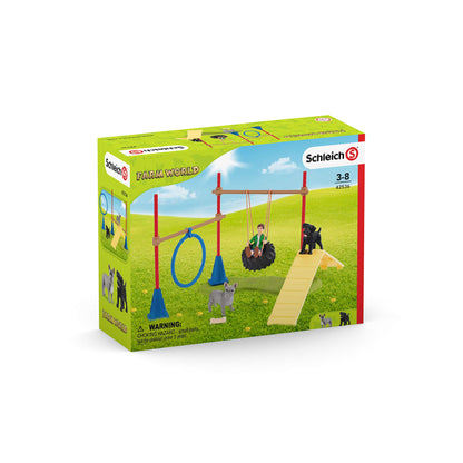 Schleich 42536 Farm World Puppy Agility Training