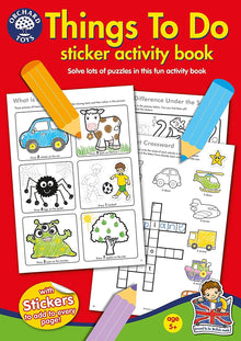 ORCHARD THINGS TO DO ACTIVITY BOOK