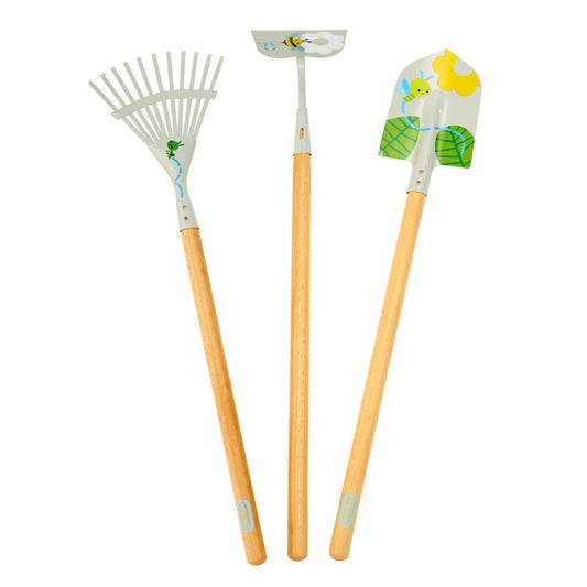 LITTLE TIKES GROWING GARDEN LONG HANDLED GARDEN TOOLS