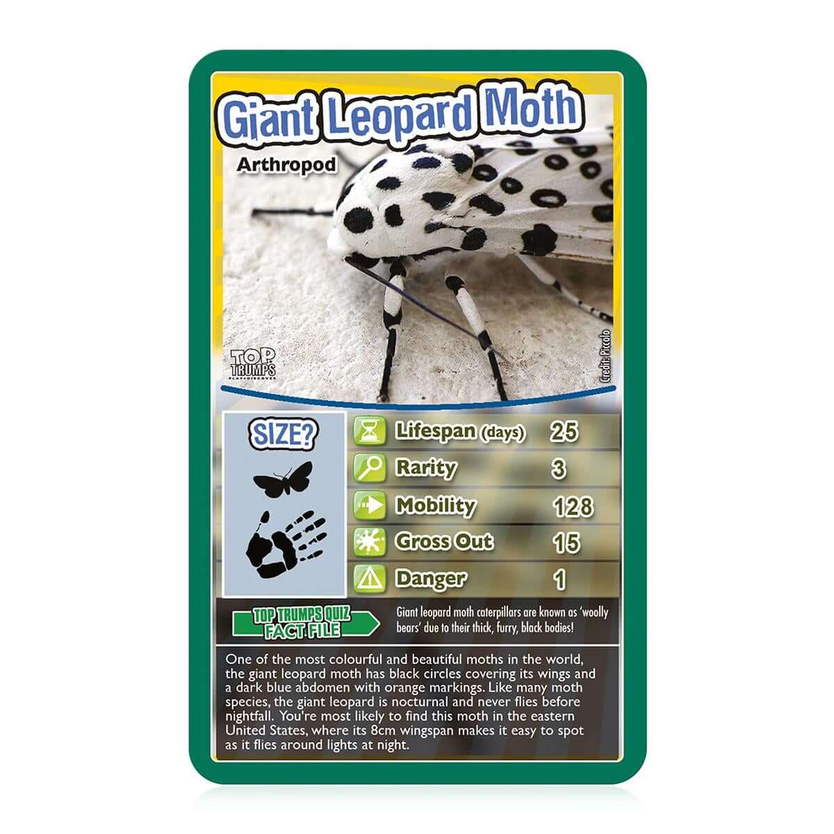 Top Trumps Bug Card Game